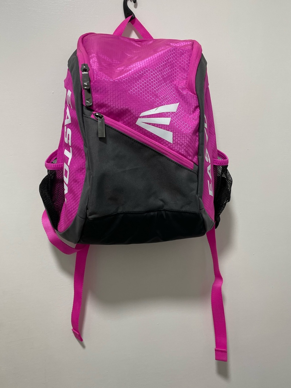 Easton Pink and Gray softball batting bag